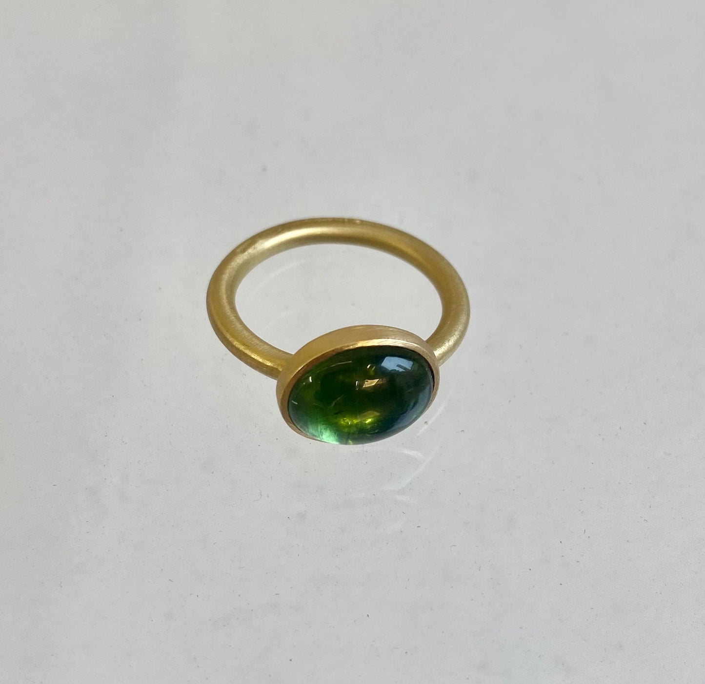 Anello Tormalina verde Bellagio