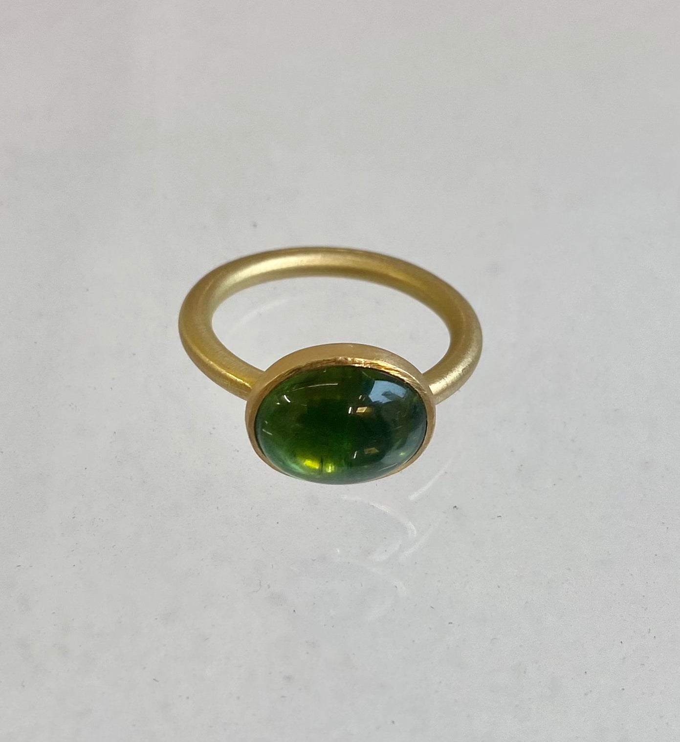 Anello Tormalina verde Bellagio