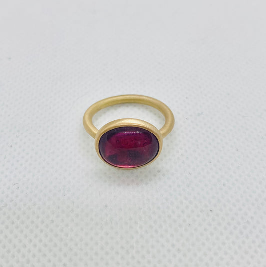 Anello tormalina rosa Bellagio